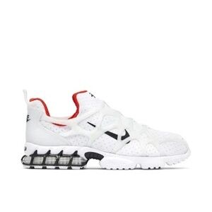 Nike x Stüssy Zoom Spiridon Cage 2 White Red Sneakers Men’s Size 13